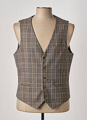 Vestă fără mâneci maro HAFNIUM bărbat