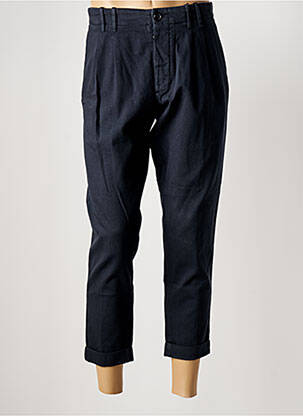 Pantalon 7/8 țesătură poplin mărime normală albastru JAQK bărbat