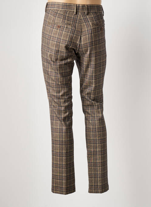 Pantalon slim maro HAFNIUM bărbat