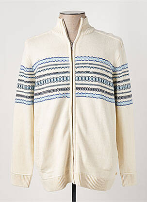 Vestă cu mâneci lungi bej TOM TAILOR bărbat