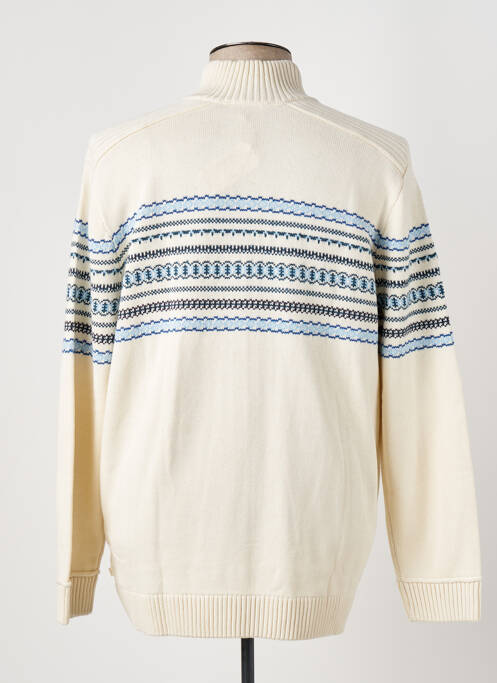 Vestă cu mâneci lungi bej TOM TAILOR bărbat