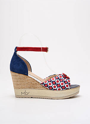 Sandale/Pantofi decupați albastru MLV femeie