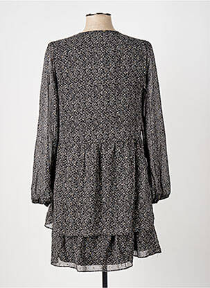 Rochie scurtă mâneci lungi mâneci lungi negru ELORA femeie