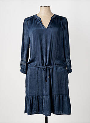 Rochie midi albastru ELORA femeie