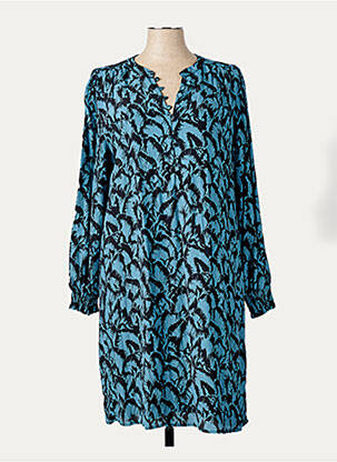 Rochie midi albastru ELORA femeie