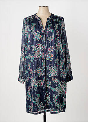 Rochie midi albastru ELORA femeie