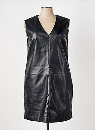 Rochie scurtă fără mâneci fără mâneci negru ELORA femeie