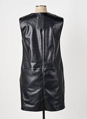 Rochie scurtă fără mâneci fără mâneci negru ELORA femeie