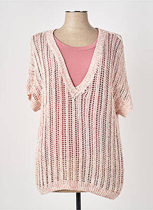 Tricou roz ELORA femeie