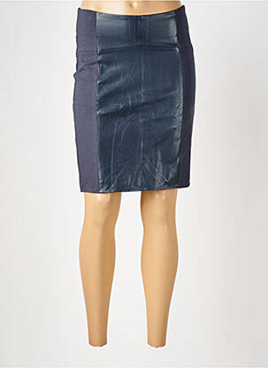 Fustă scurtă albastru ELORA femeie