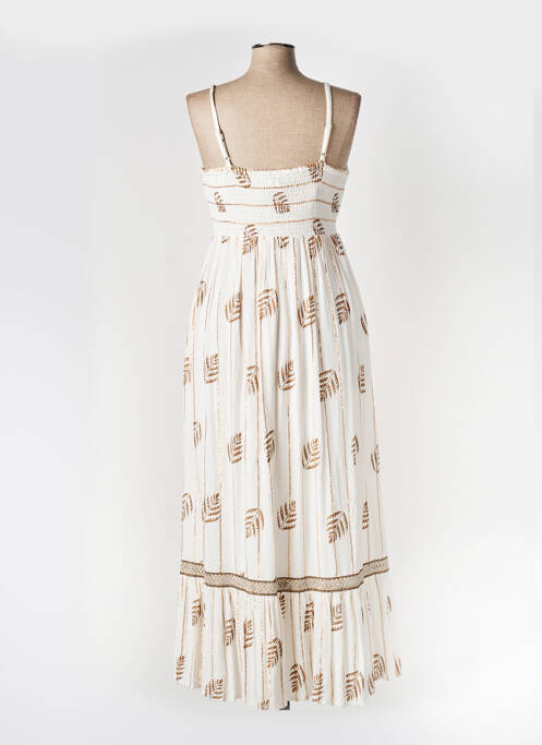 Rochie lungă alb ELORA femeie