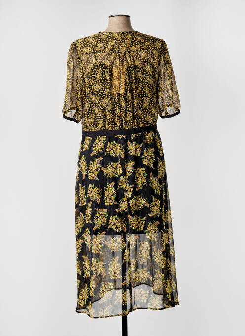 Rochie lungă galben ELORA femeie