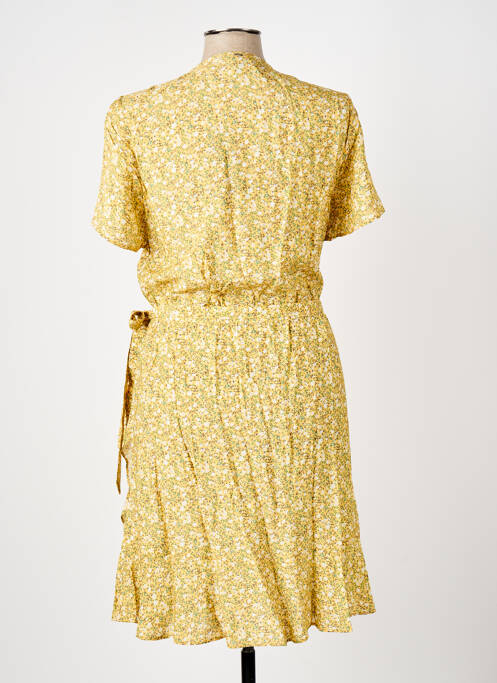 Rochie midi galben ELORA femeie