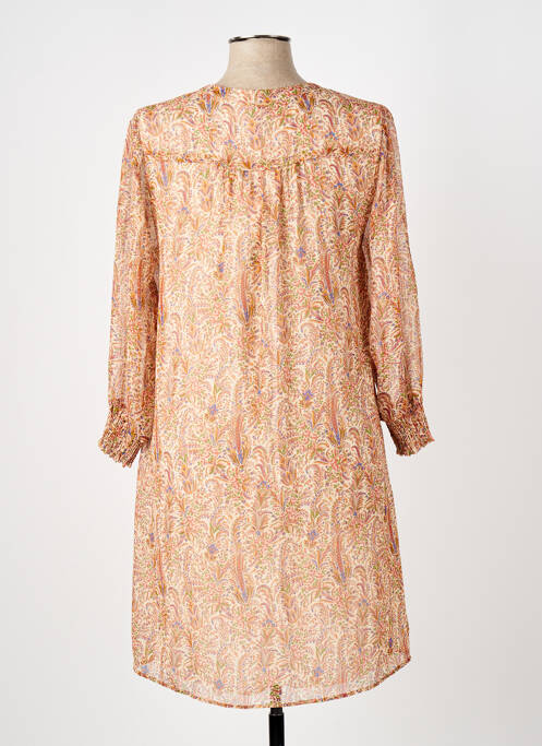 Rochie midi portocaliu ELORA femeie