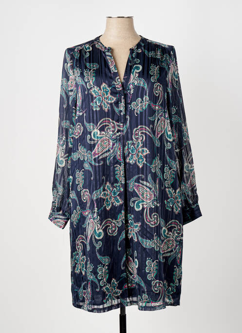 Rochie midi albastru ELORA femeie