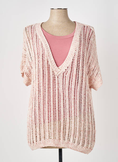 Tricou roz ELORA femeie