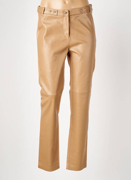 Pantalon drept maro ELORA femeie