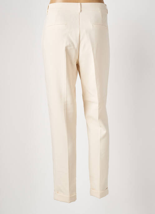 Pantalon slim bej ELORA femeie