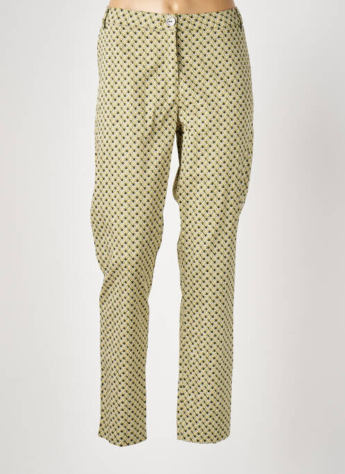 Pantalon drept verde ELORA femeie