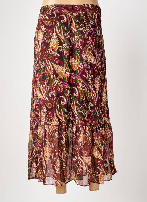 Fustă lungă roșu ELORA femeie