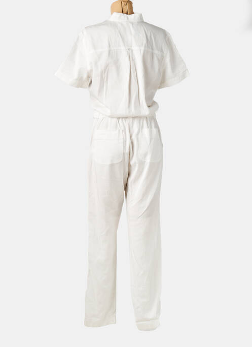 Salopetă-pantalon alb ELORA femeie