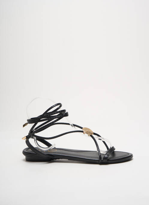 Sandale/Pantofi decupați negru WITH MY SANDS femeie