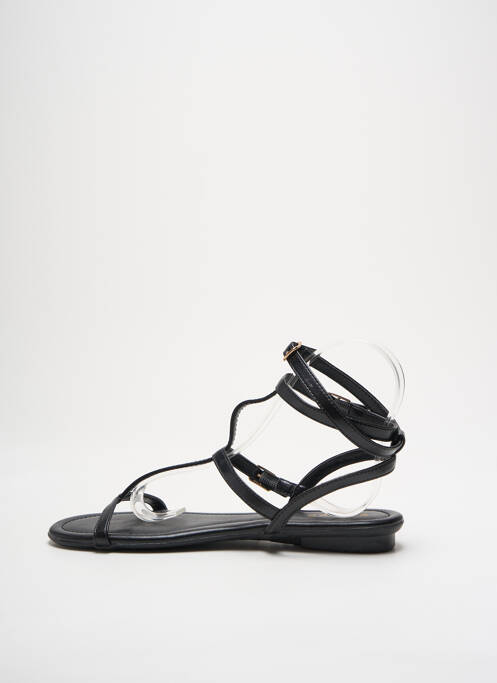 Sandale/Pantofi decupați negru WITH MY SANDS femeie