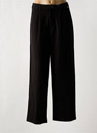 Pantalon drept închidere cu fermoar sub clapetă cu nasturi negru LEE COOPER femeie