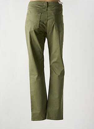 Pantalon slim buzunare verde KANOPE femeie