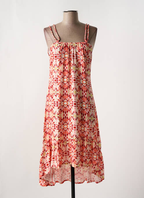 Rochie lungă portocaliu KANOPE femeie