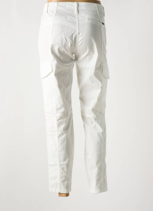 Pantalon cargo alb ZHRILL femeie