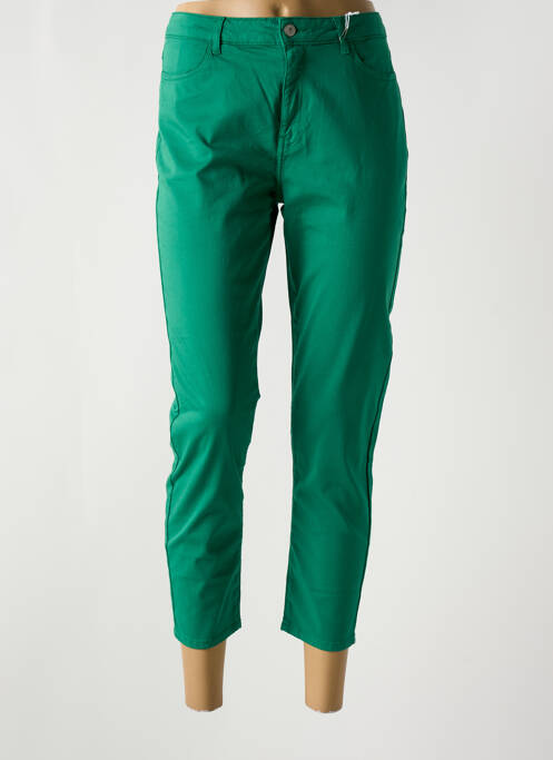 Pantalon 7/8 verde KANOPE femeie