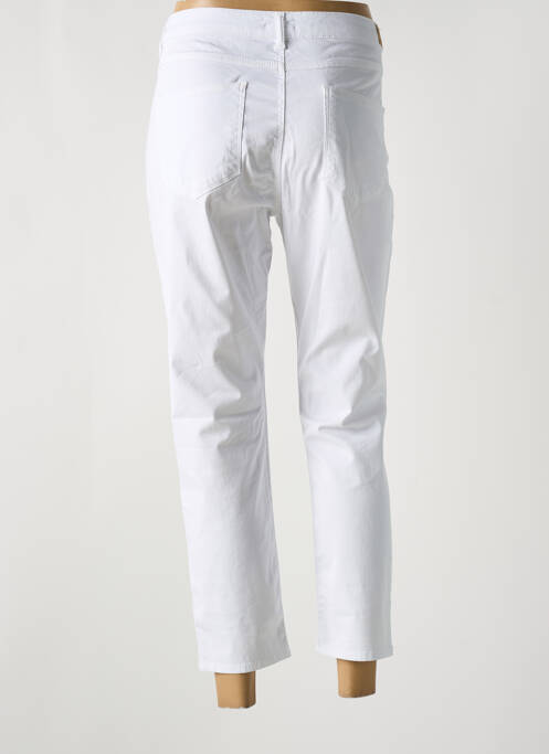 Pantalon 7/8 alb KANOPE femeie
