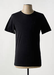 Tricou croială cambrată mâneci scurte negru LEE COOPER bărbat