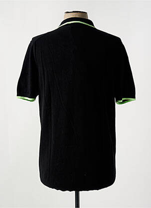 Polo croială dreaptă mâneci scurte negru LEE COOPER bărbat