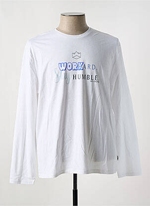 Tricou alb LEE COOPER bărbat