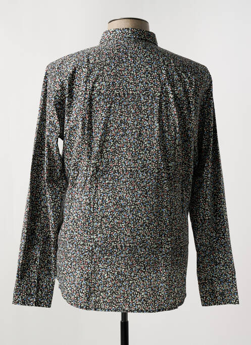 Cămașă cu mâneci lungi negru CIBLE ROUGE bărbat