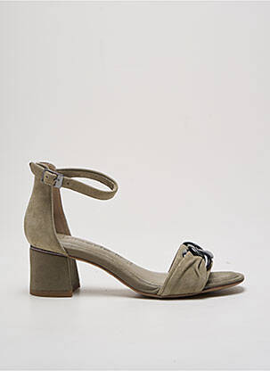 Sandale/Pantofi decupați verde TAMARIS femeie