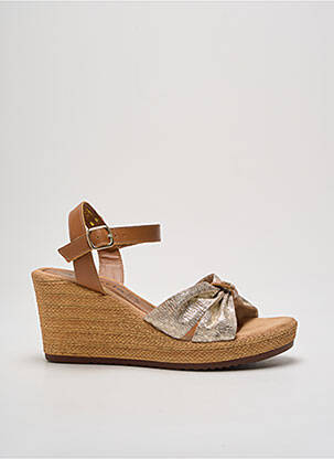 Sandale/Pantofi decupați auriu TAMARIS femeie