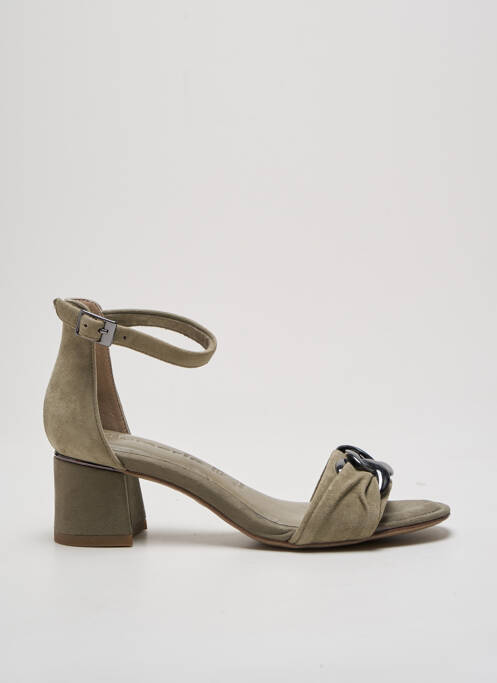 Sandale/Pantofi decupați verde TAMARIS femeie