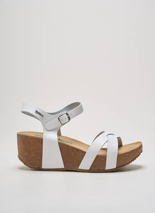 Sandale/Pantofi decupați alb BIO NATURA femeie
