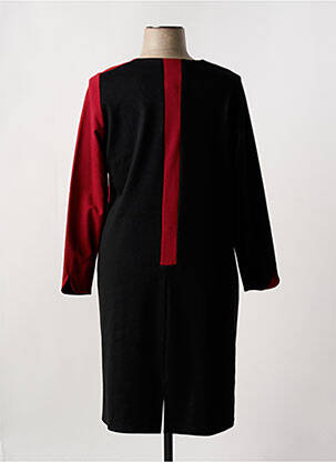 Rochie midi mâneci 3/4 mâneci 3/4 roșu GUY DUBOUIS femeie
