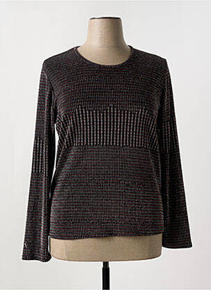 Top negru UN TEMPS POUR ELLE femeie