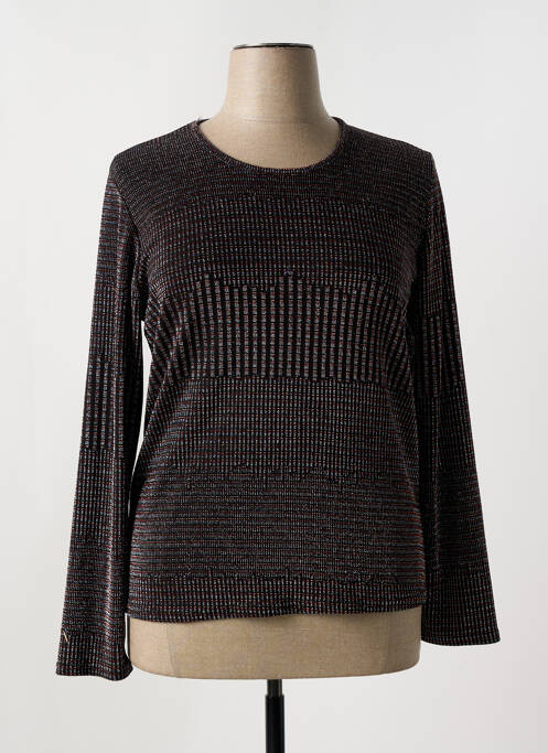 Top negru UN TEMPS POUR ELLE femeie