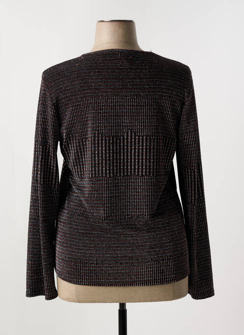 Top negru UN TEMPS POUR ELLE femeie