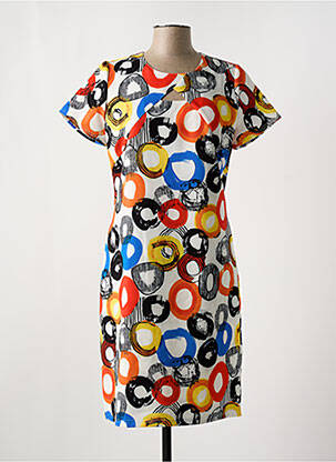 Rochie midi portocaliu GUY DUBOUIS femeie