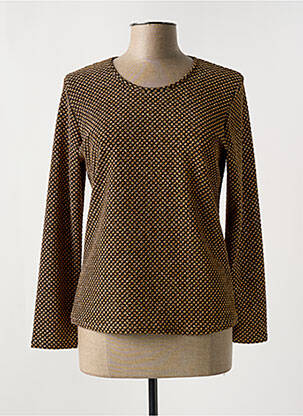 Top auriu UN TEMPS POUR ELLE femeie