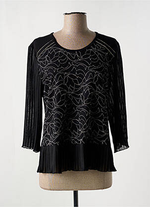 Top negru GRIFFON femeie