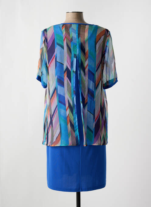 Rochie midi albastru FRANCE RIVOIRE femeie