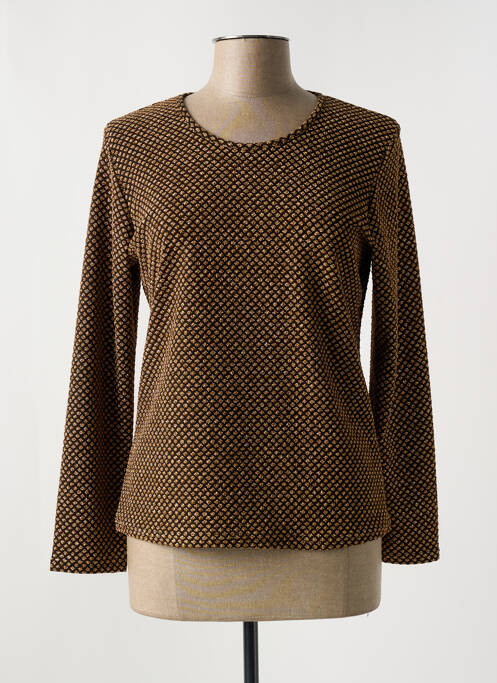 Top auriu UN TEMPS POUR ELLE femeie